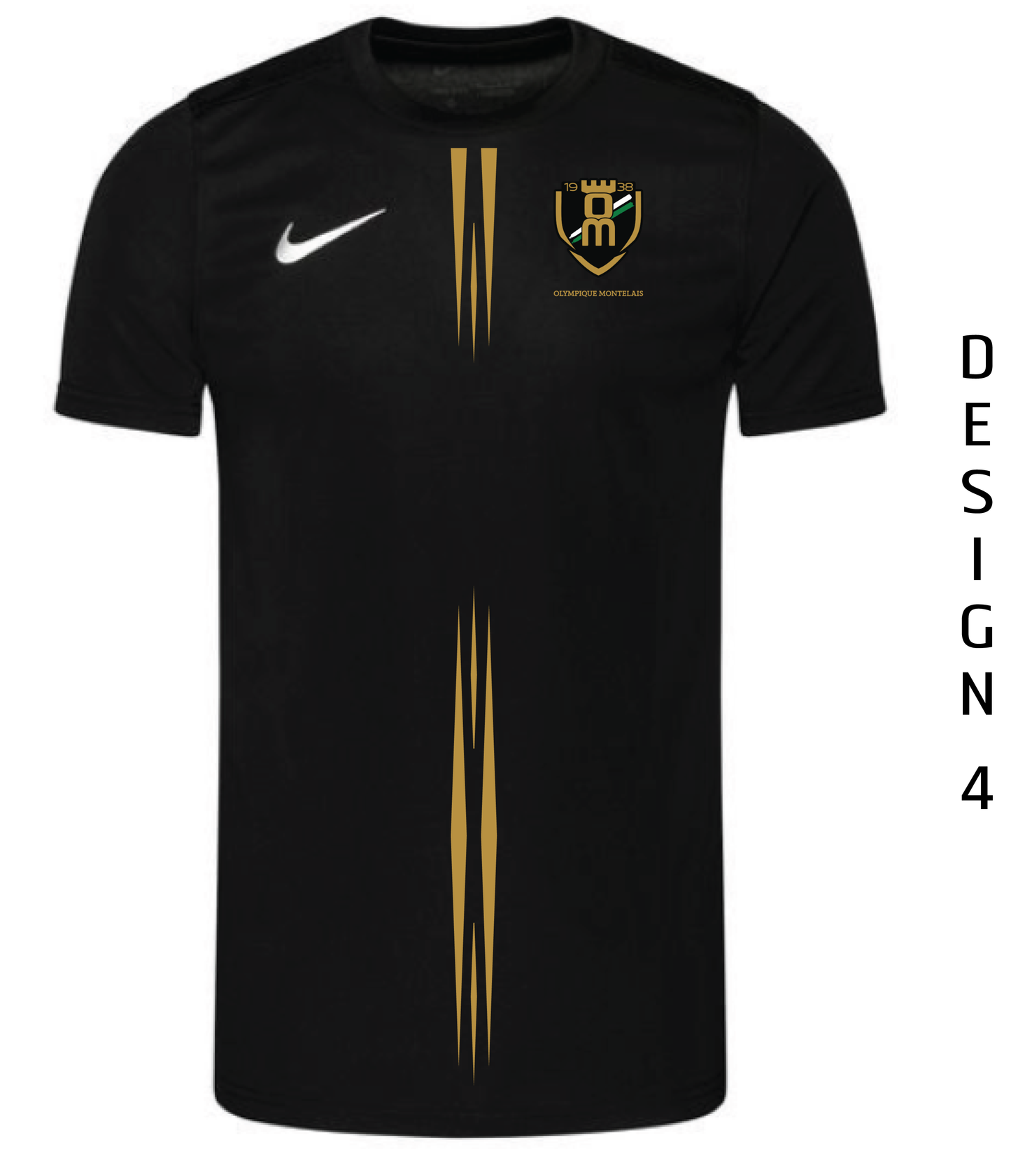 Maillot noir manches courtes (Adulte)