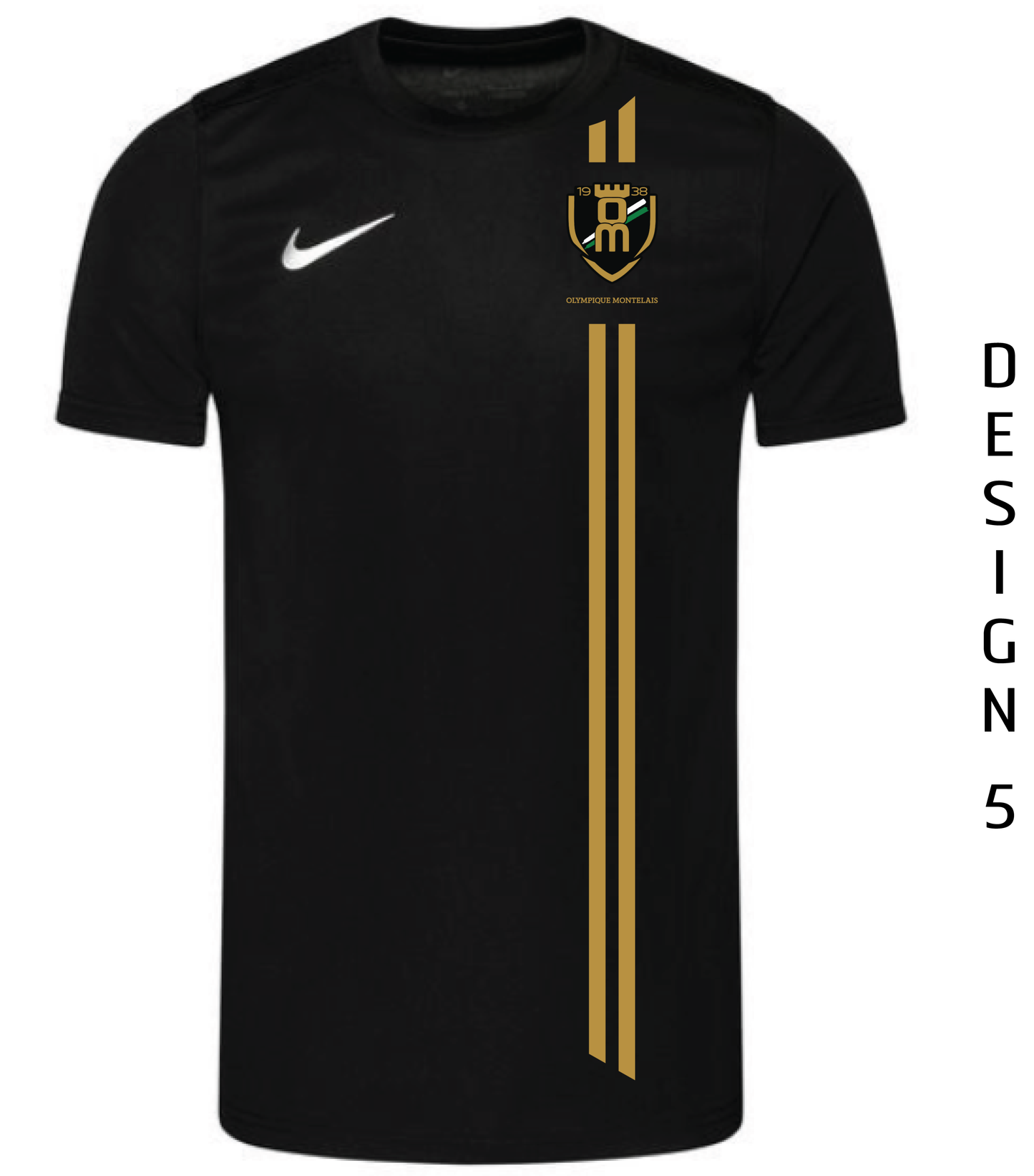 Maillot noir manches courtes (Adulte)