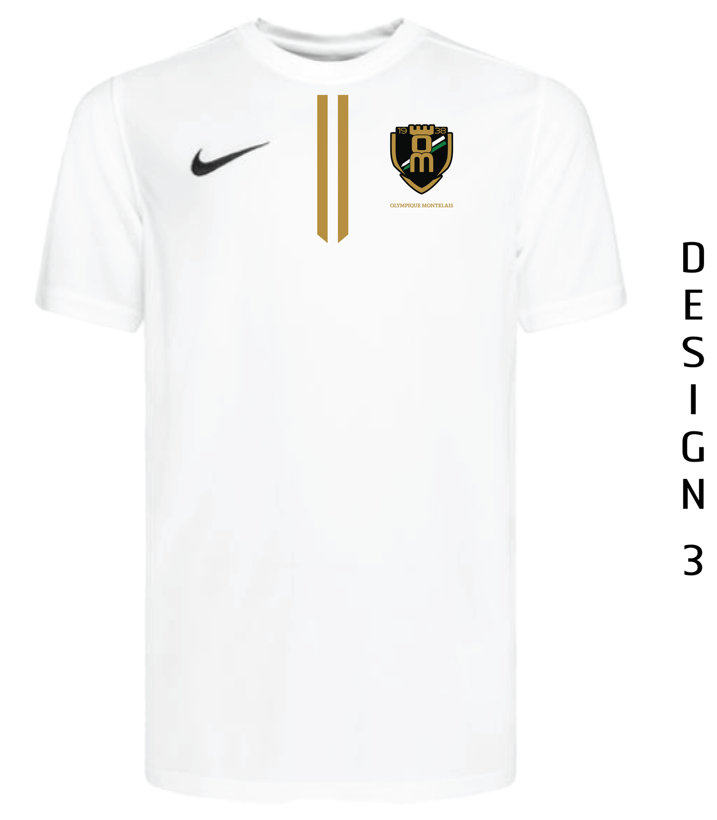 Maillot blanc manches courtes (Adulte)
