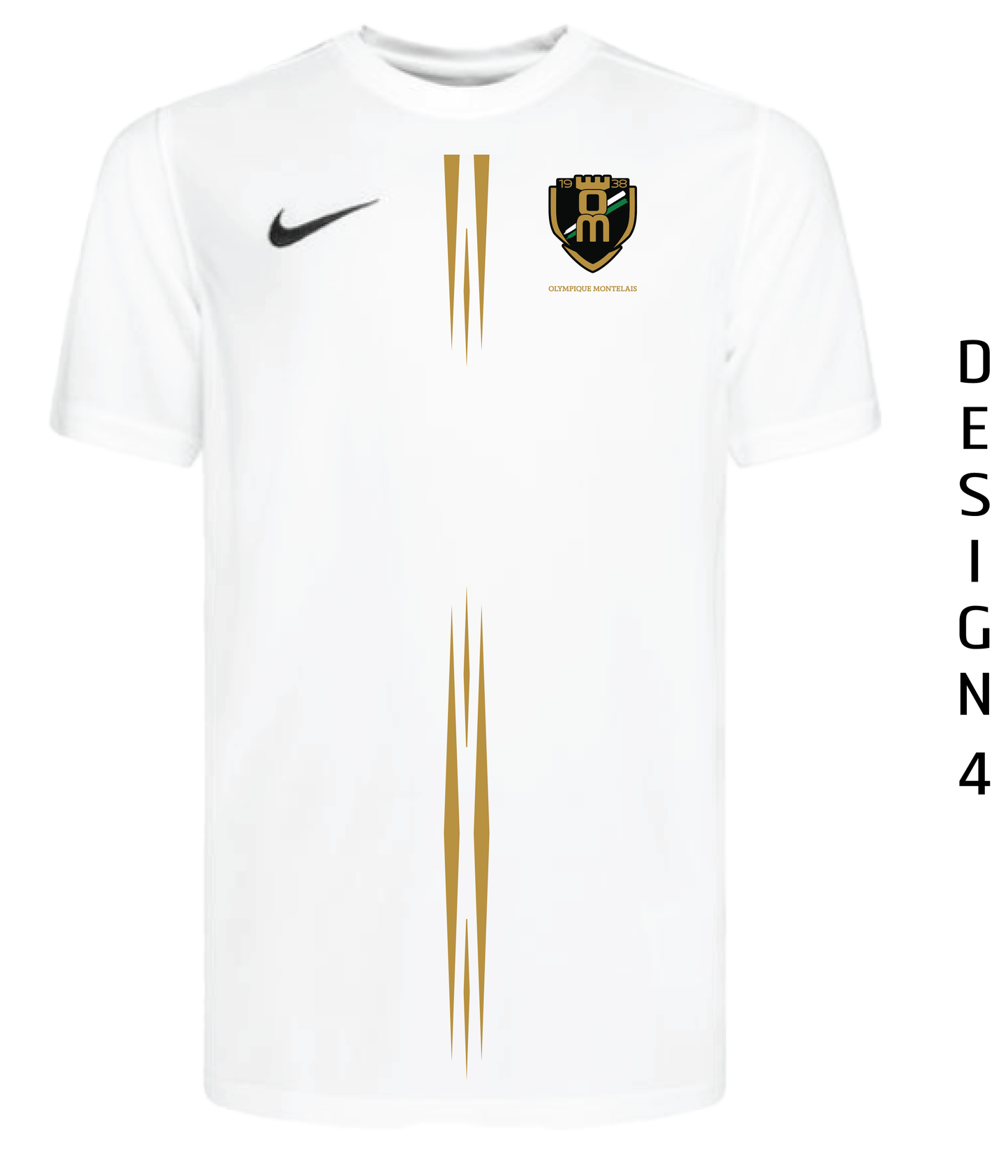 Maillot blanc manches courtes (Adulte)