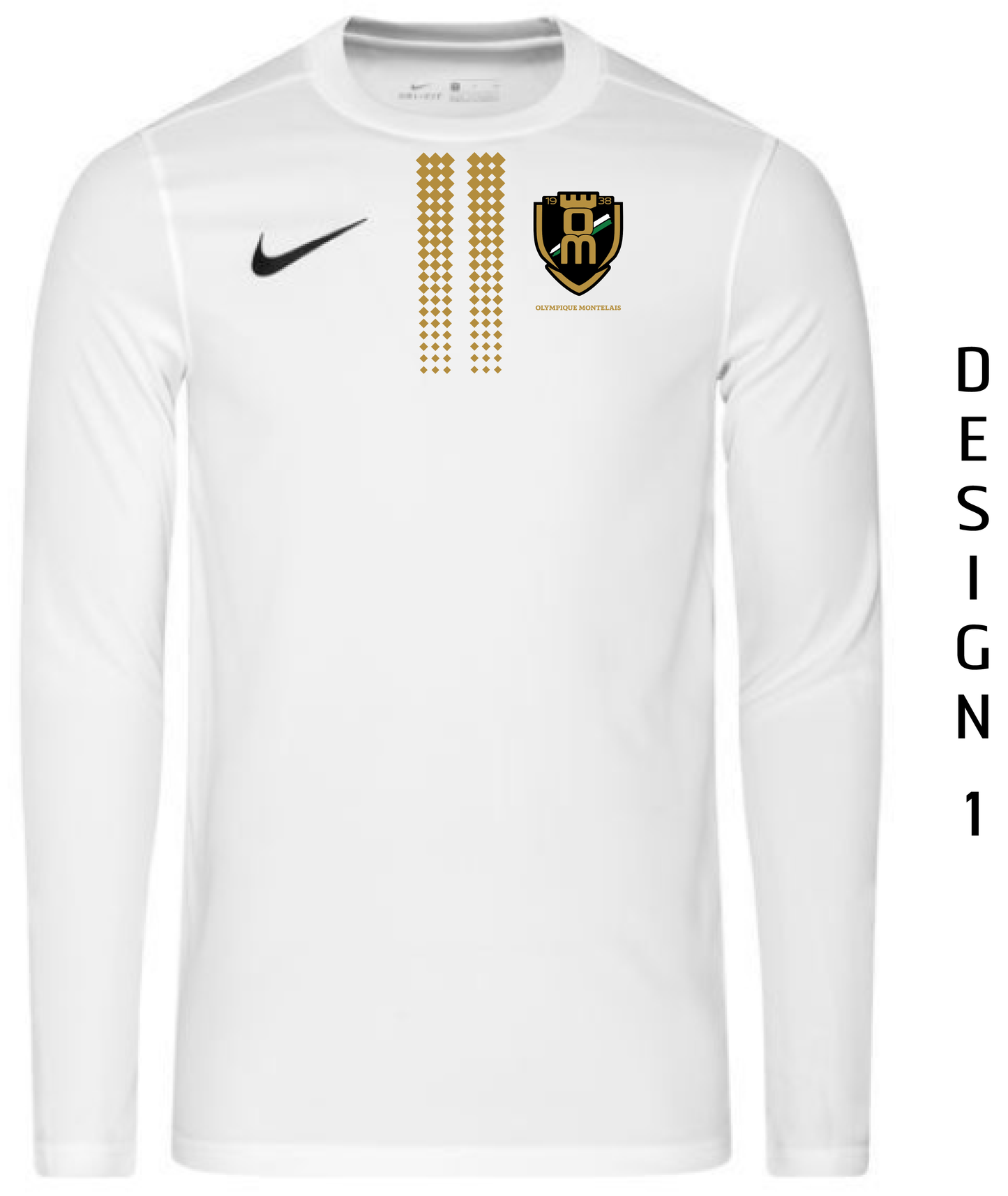 Maillot blanc manches longues (Adulte)
