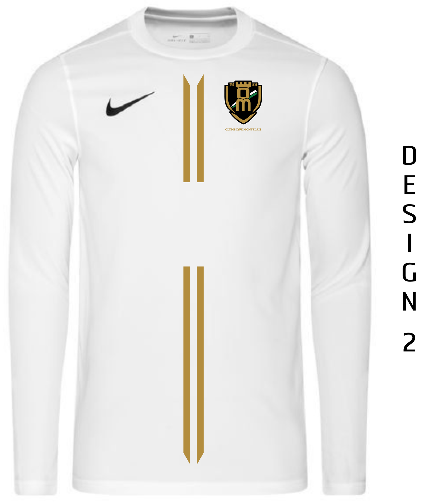 Maillot blanc manches longues (Adulte)