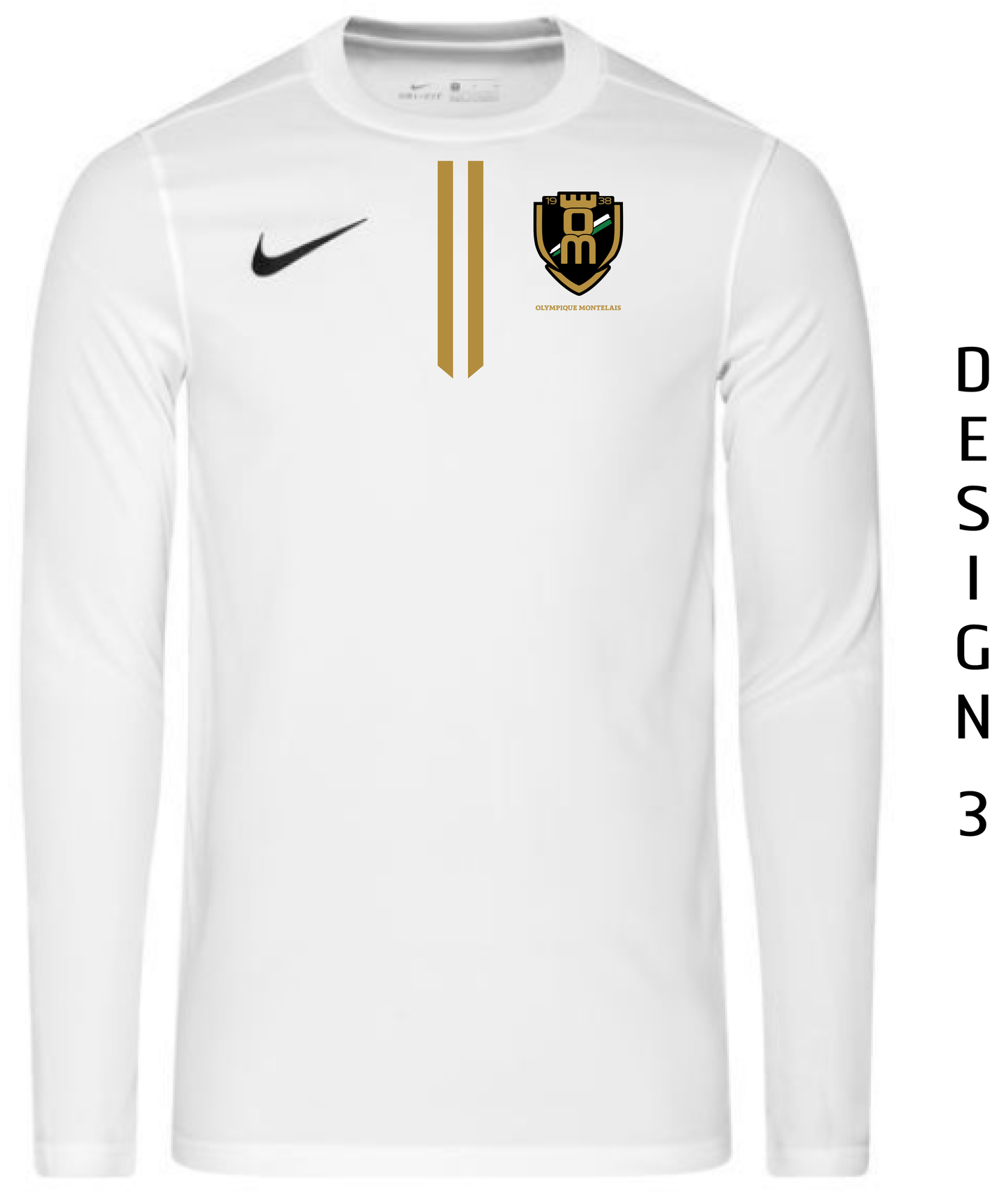 Maillot blanc manches longues (Adulte)