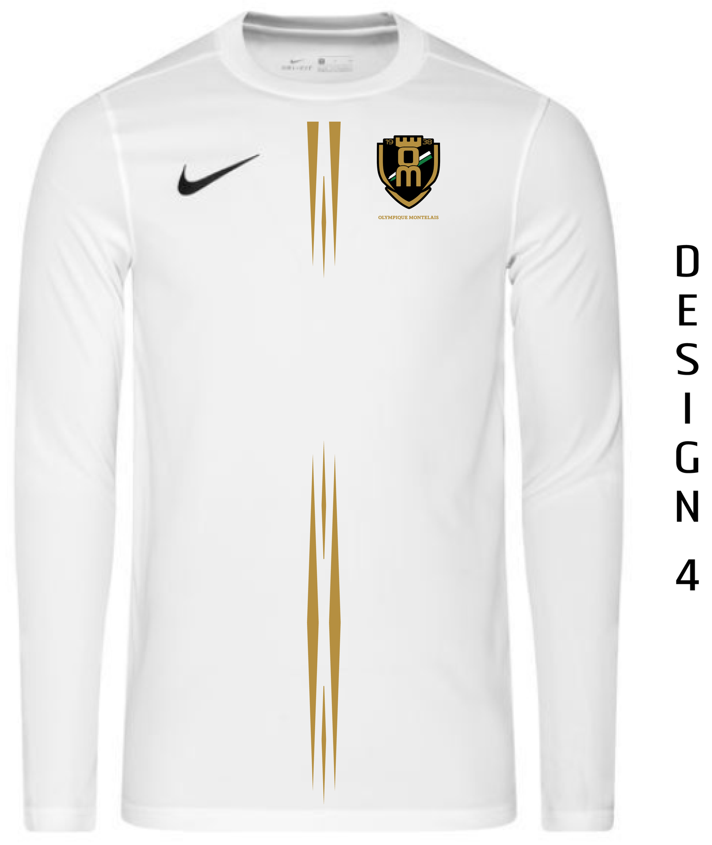 Maillot blanc manches longues (Adulte)
