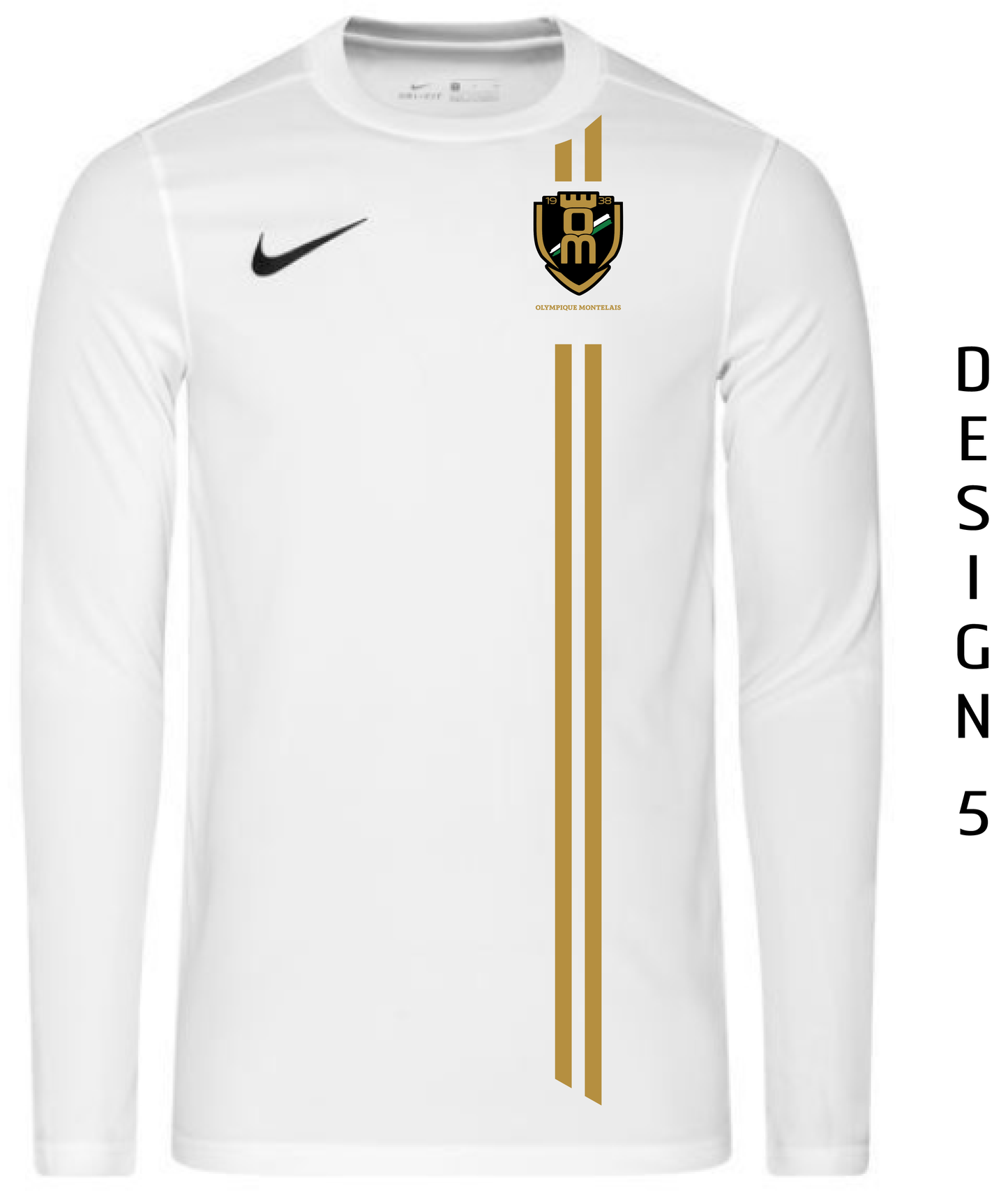 Maillot blanc manches longues (Adulte)