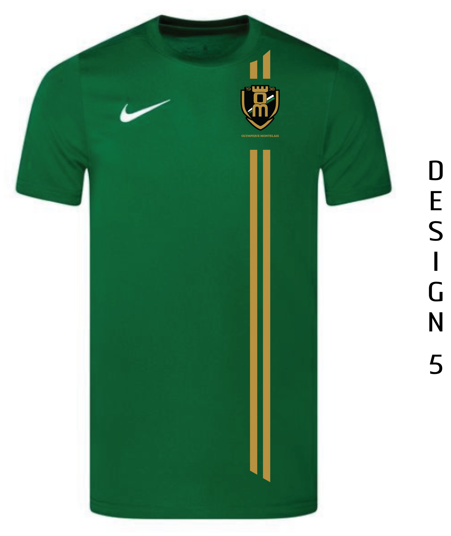 Maillot vert manches courtes (Enfant)