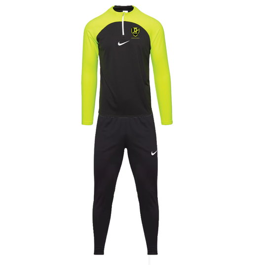 Survetement Nike Academy Pro Noir / Volt (Enfant)